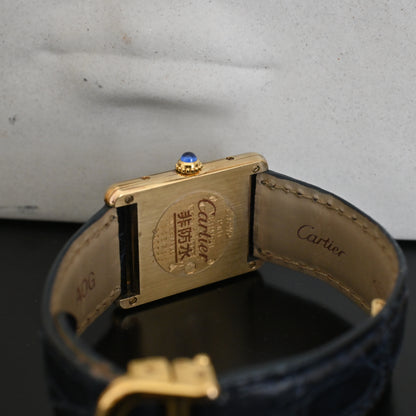 Must de Cartier Tank Vermeil Trinity