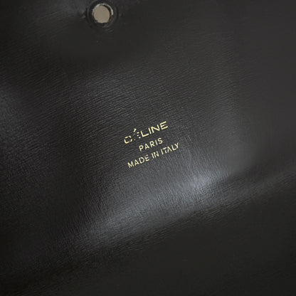 Celine Horse Carriage Brown Macadam Cloth Shoulder Bag