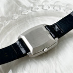 Omega Navy Dial with Silver Case - Leluxe Vintage Sdn. Bhd.