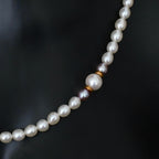 Tasaki Akoya Pearl Chocker Necklace  18k YG