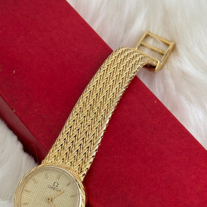 Omega De Ville Mesh Chain Watch