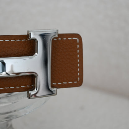 Vintage Hermes Constance Reversible Belt 2002