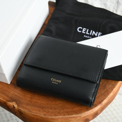 Celine Small Tri-Fold Compact Wallet