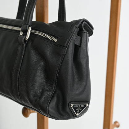 Prada Antic Easy Barrel Shoulder Bag