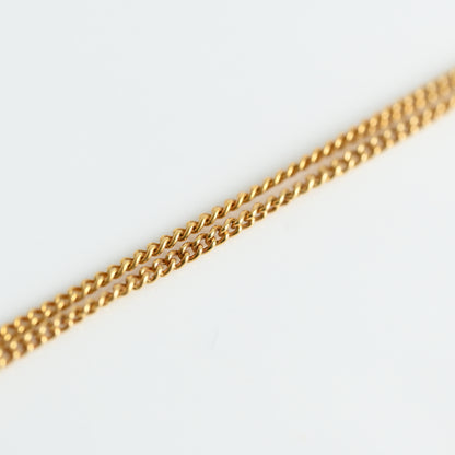 Christian Dior Vintage Oval Necklace Earclips Set