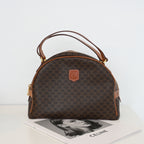 Celine Macadam Triomphe Dome Handbag - Leluxe Vintage Sdn. Bhd.