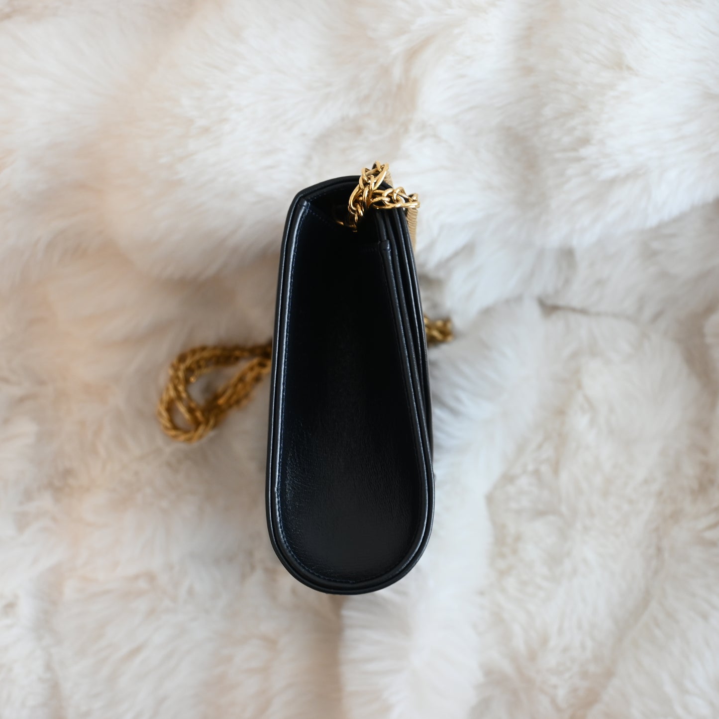 Cartier Sapphire Chain Shoulder Bag