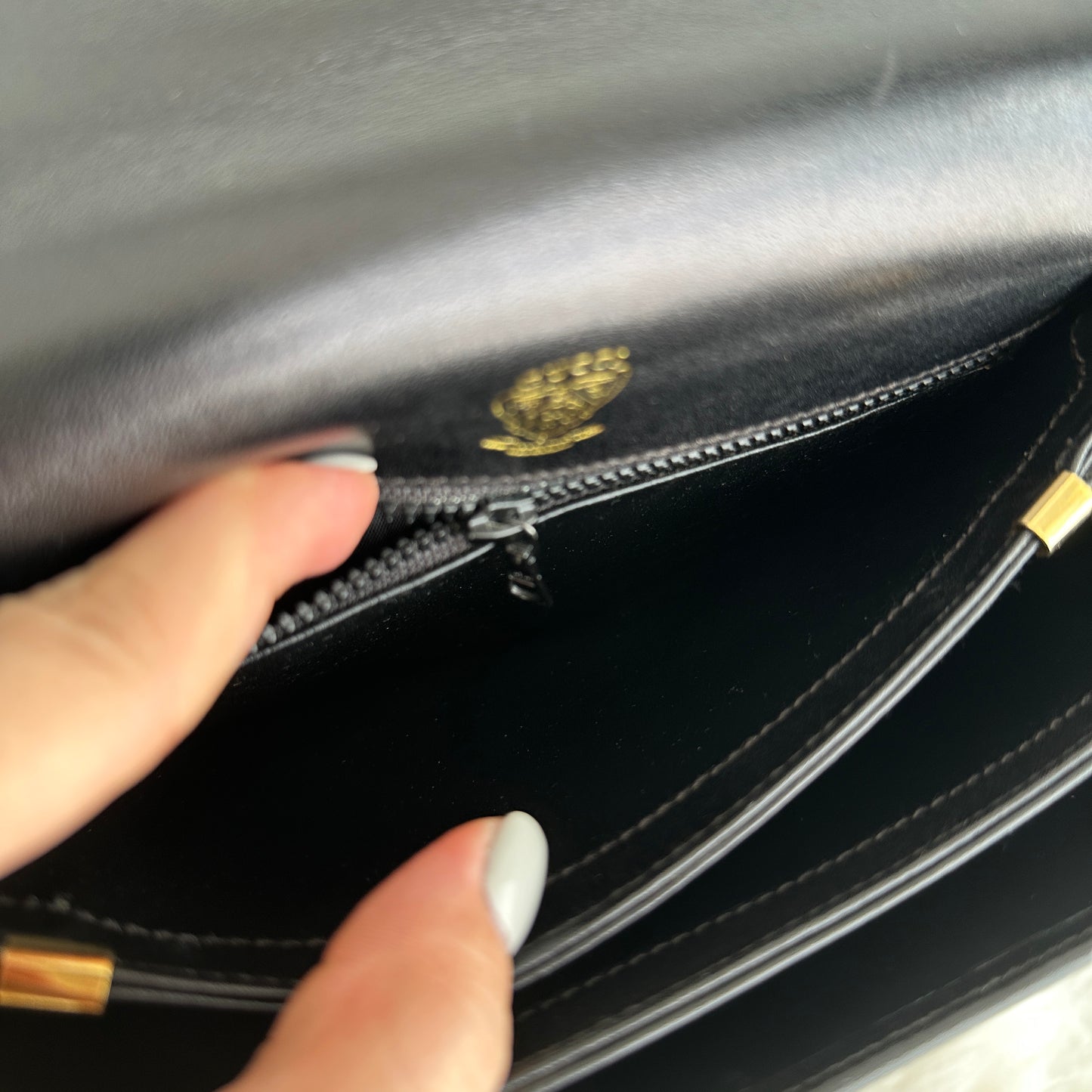 Old Gucci Saddle Shoulder Bag