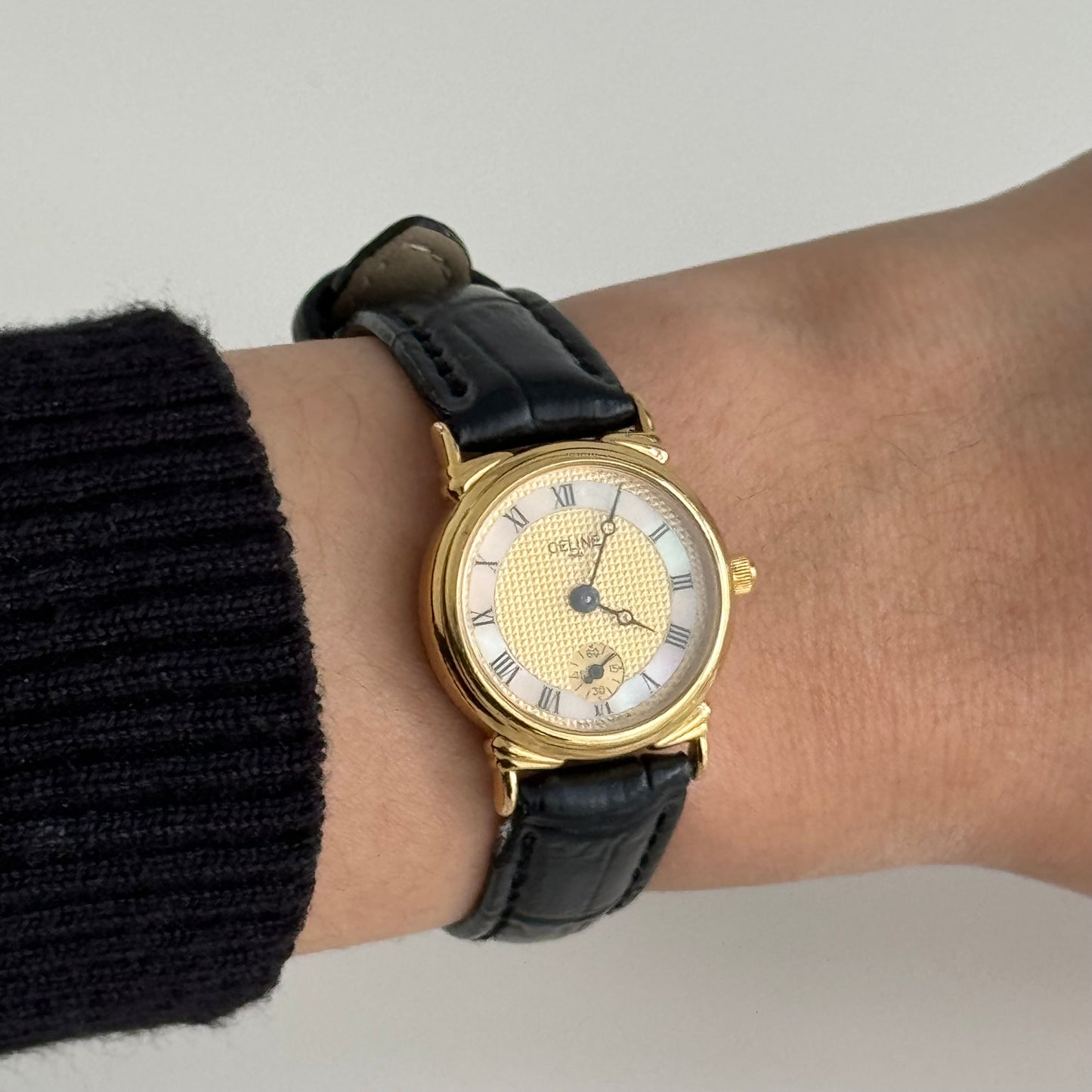 Celine Watch in MOP Vintage