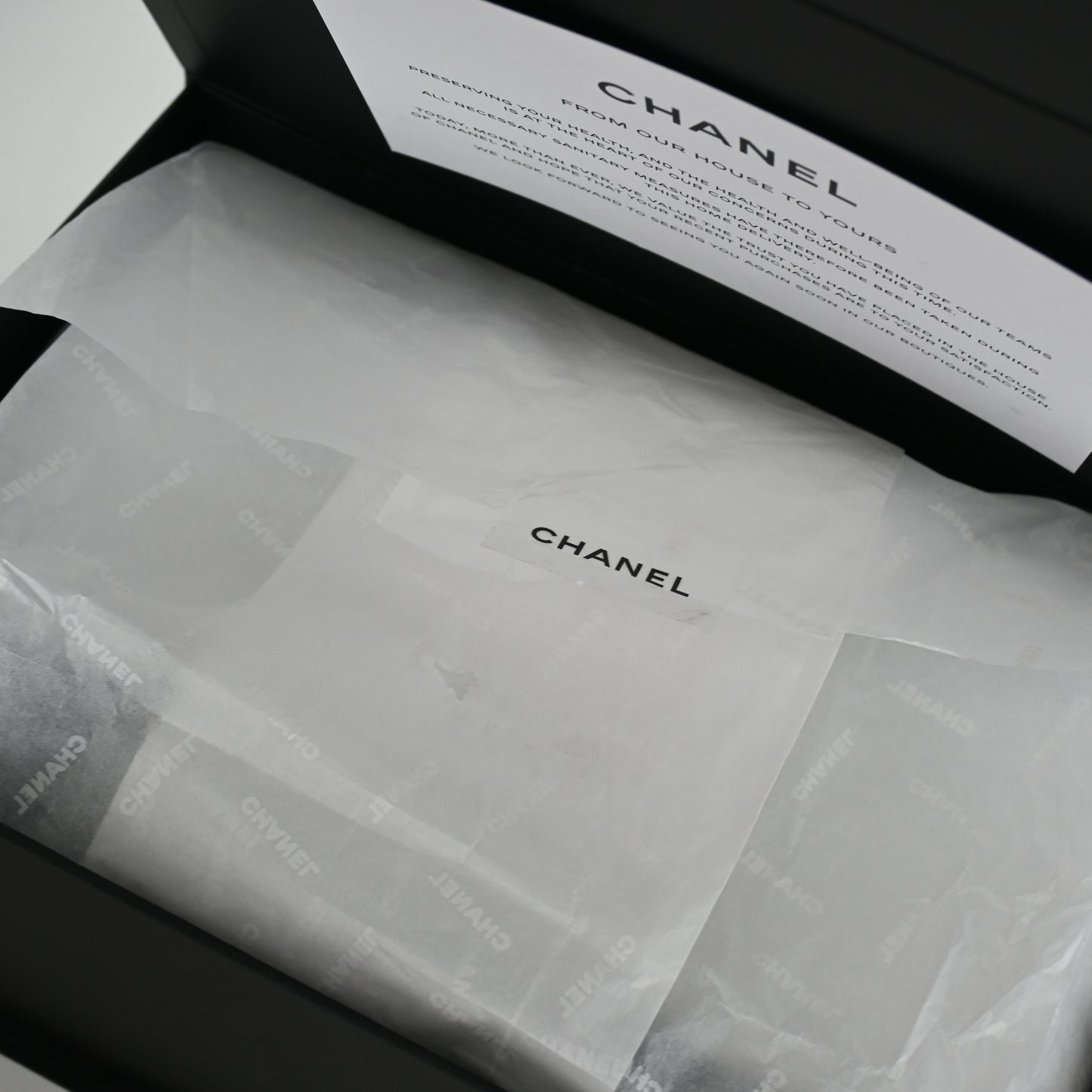 Chanel Mini Flap Top Handle Lambskin