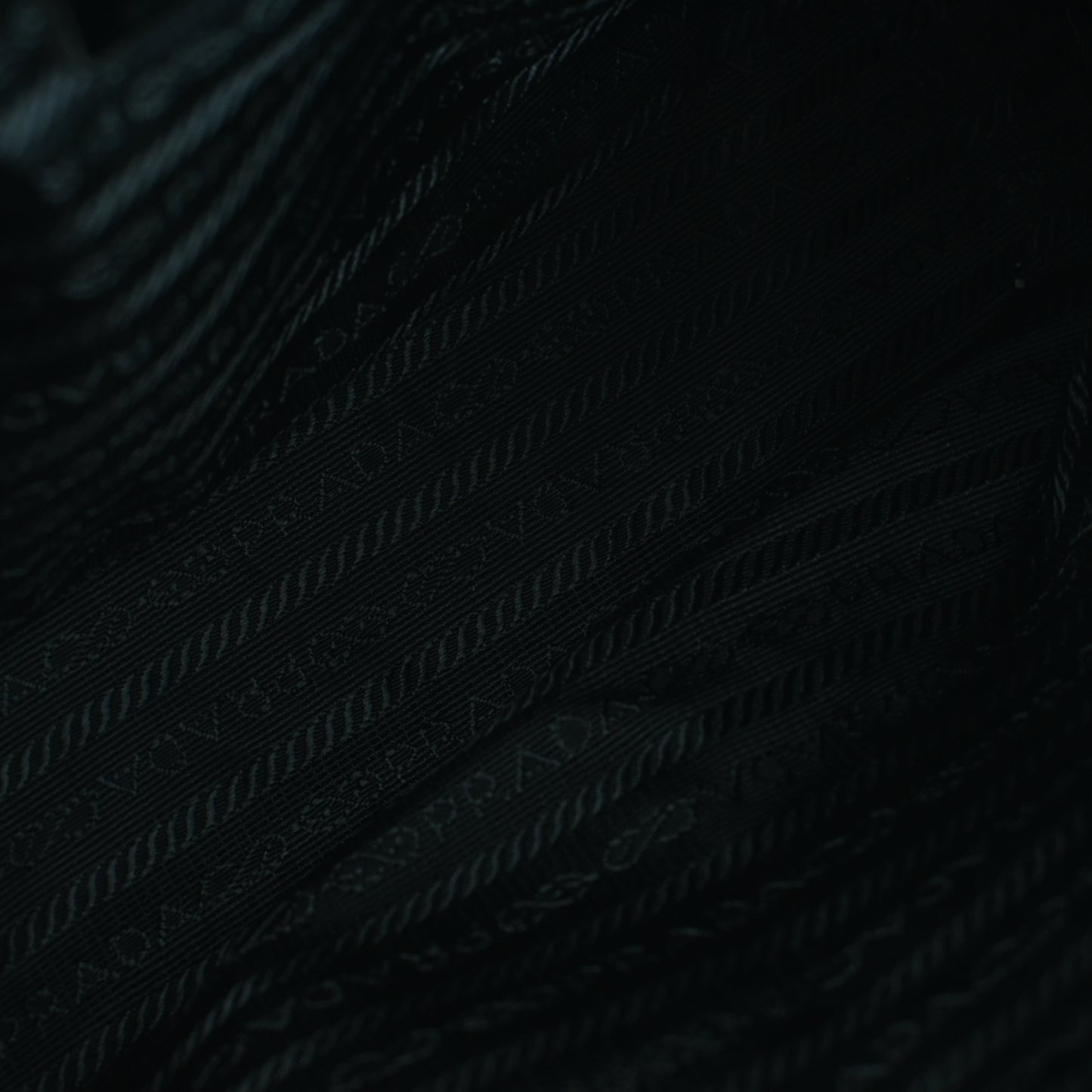 Prada Nylon Chain Shoulder Bag