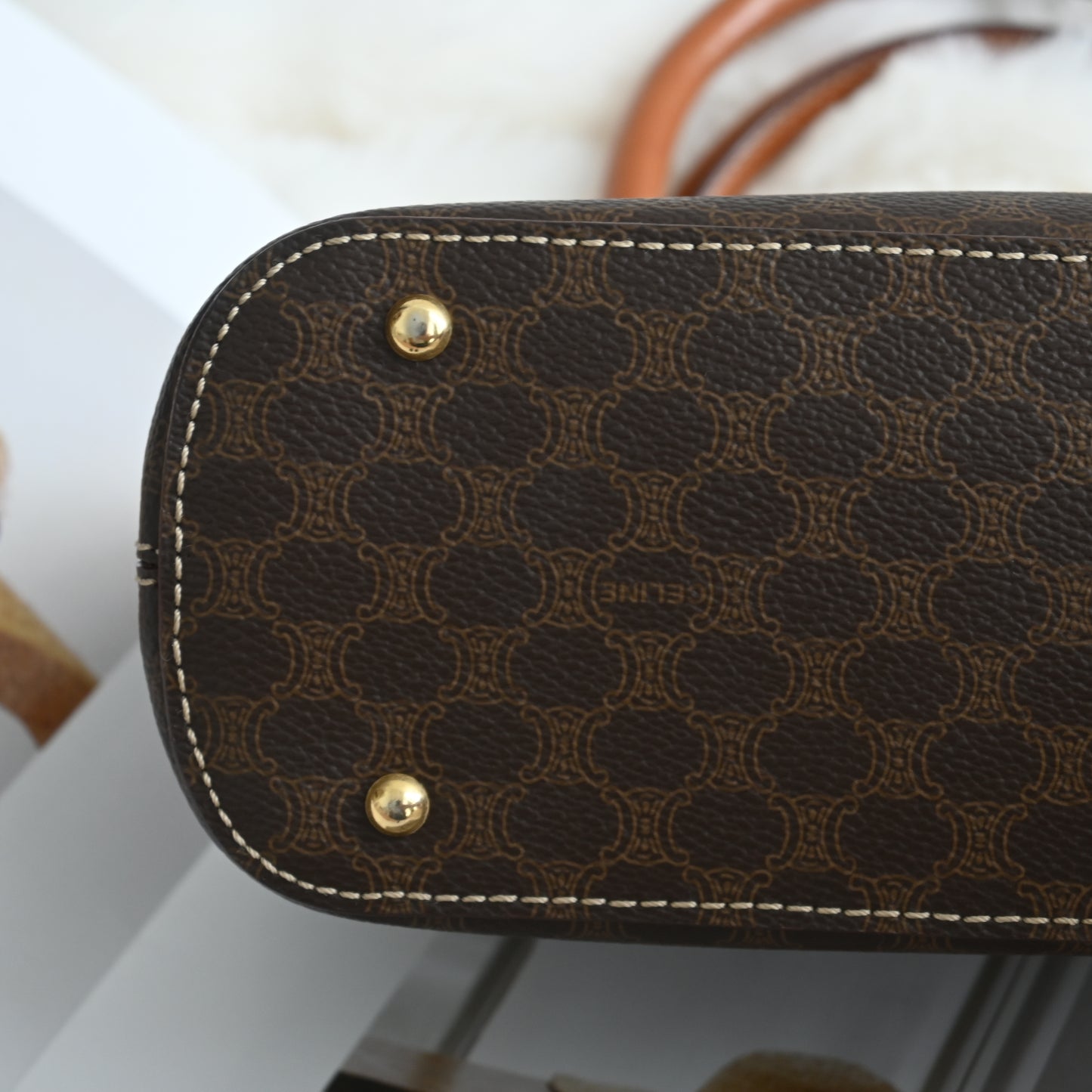 Celine Mini Alma Triomphe Bag