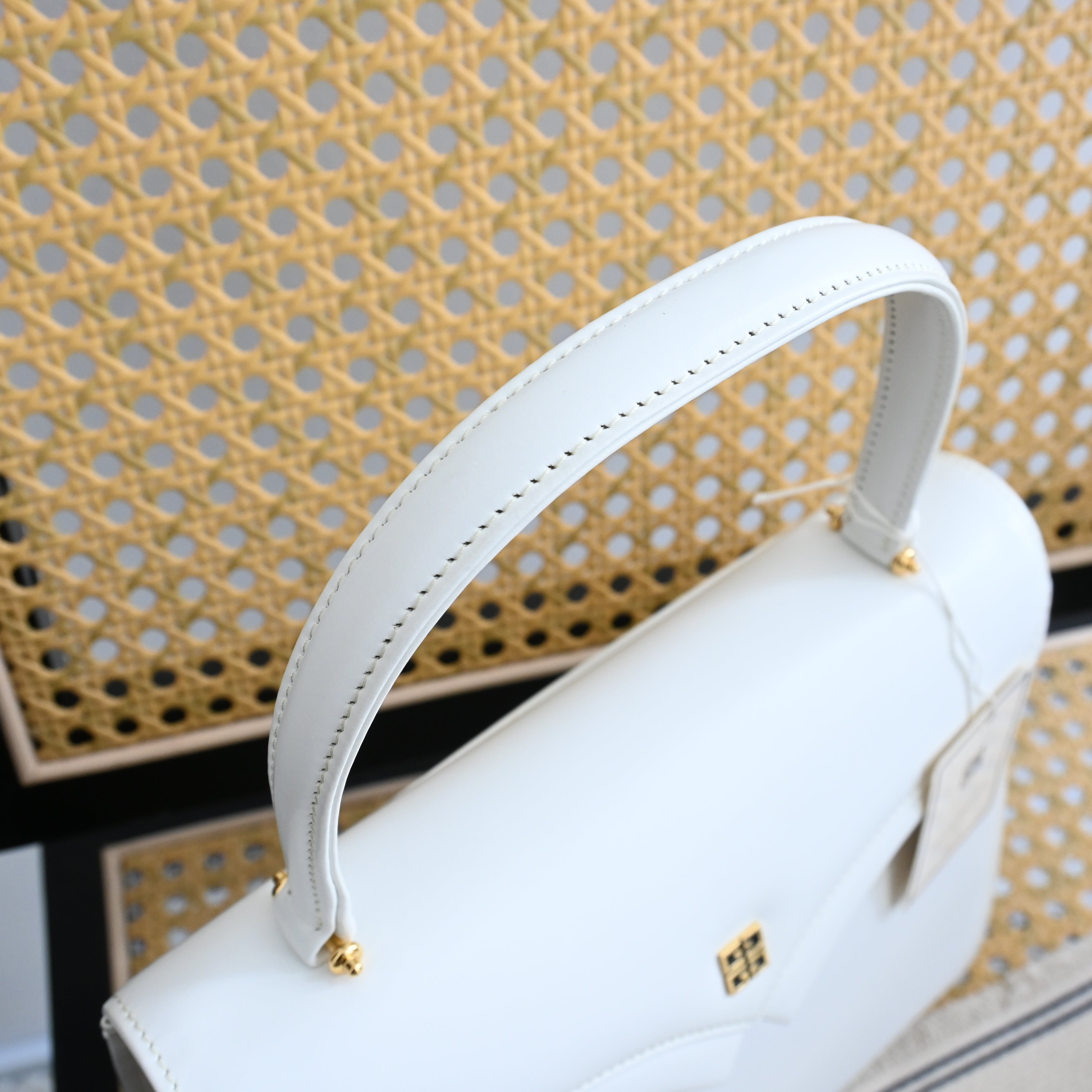Givenchy Kelly White Calfskin