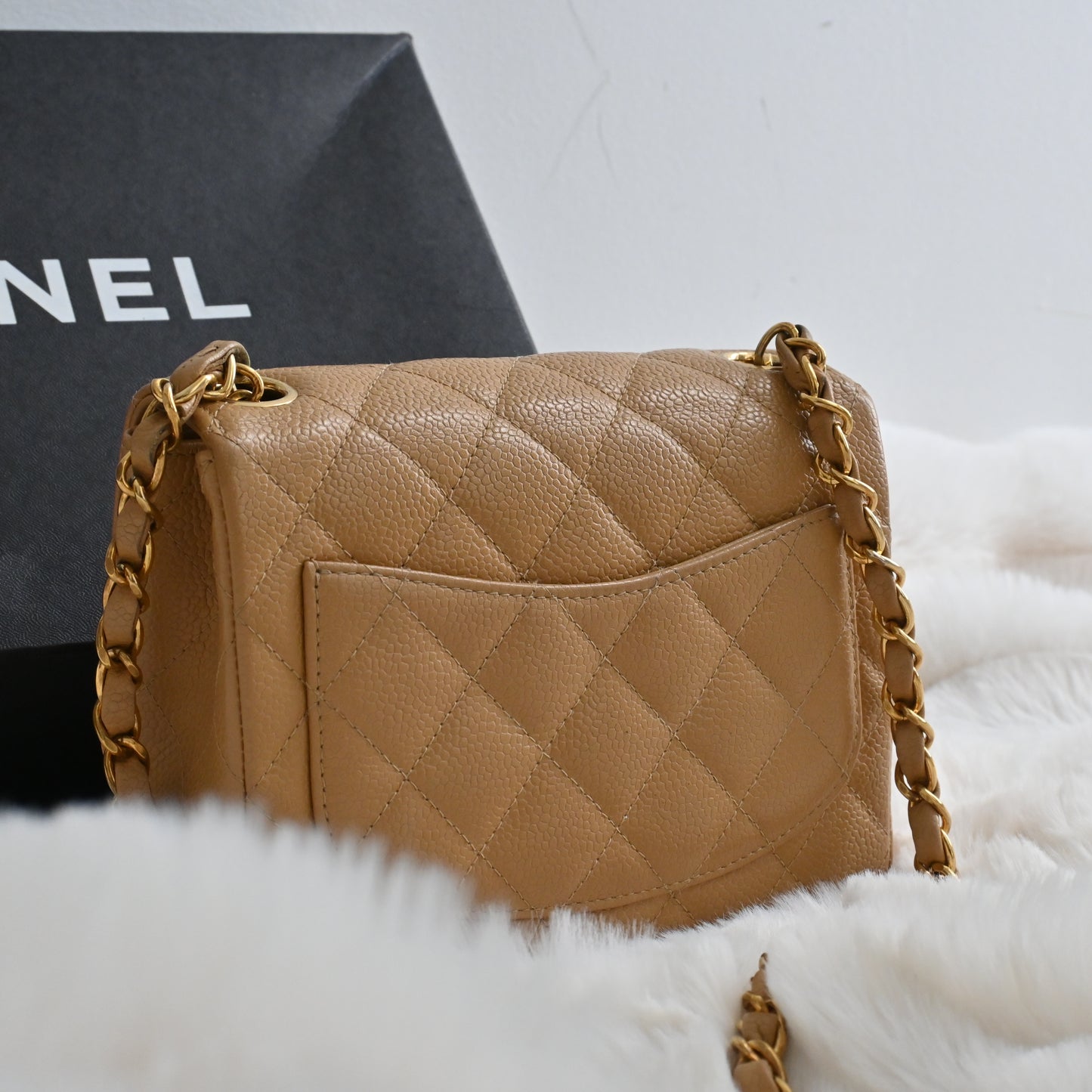 Vintage Chanel Mini Square Classic Flap Bag