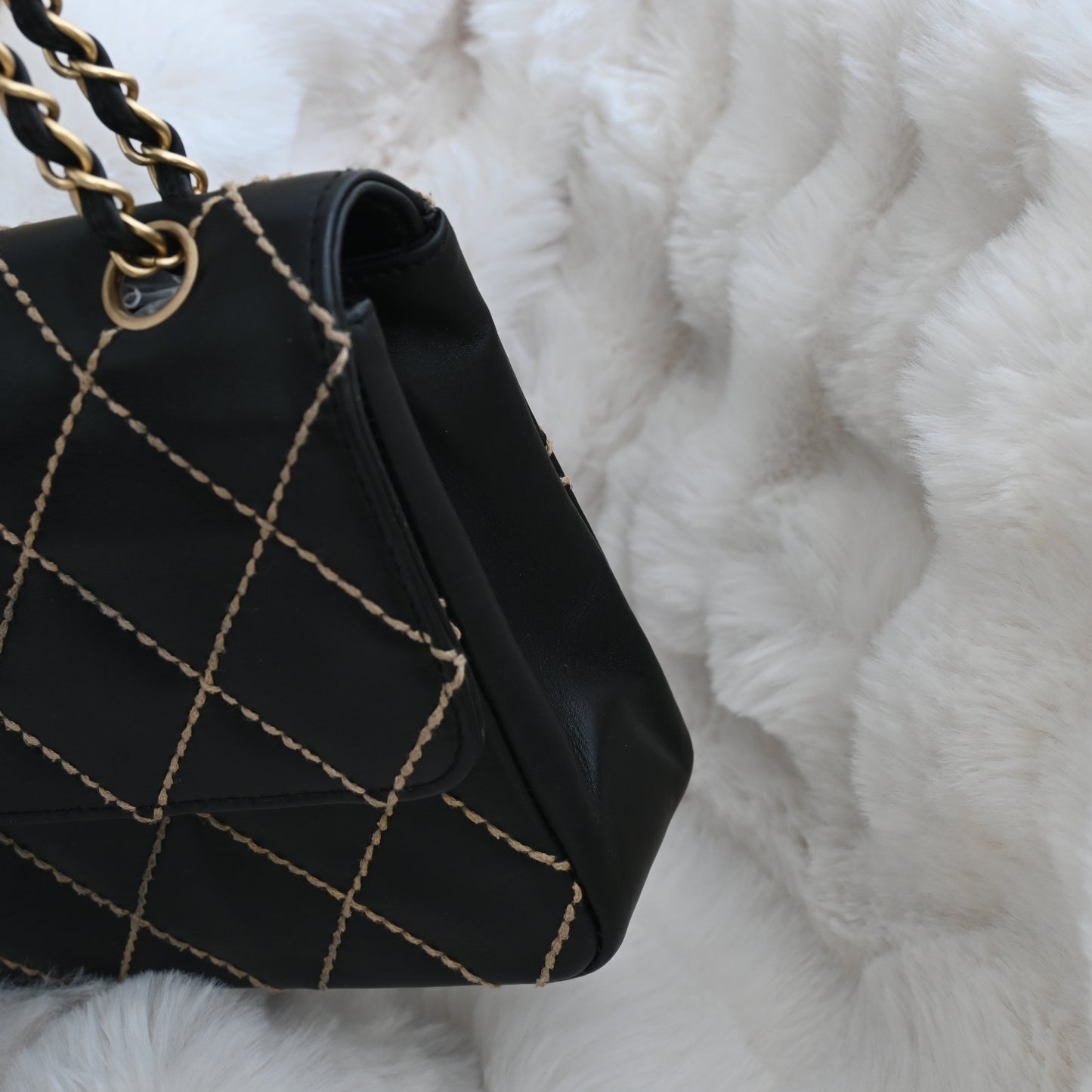 Chanel Wild Stitch Flap Chain Bag