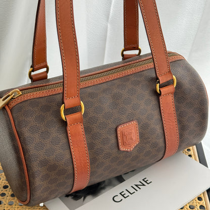 Celine Macadam Barrel-Shaped Bag