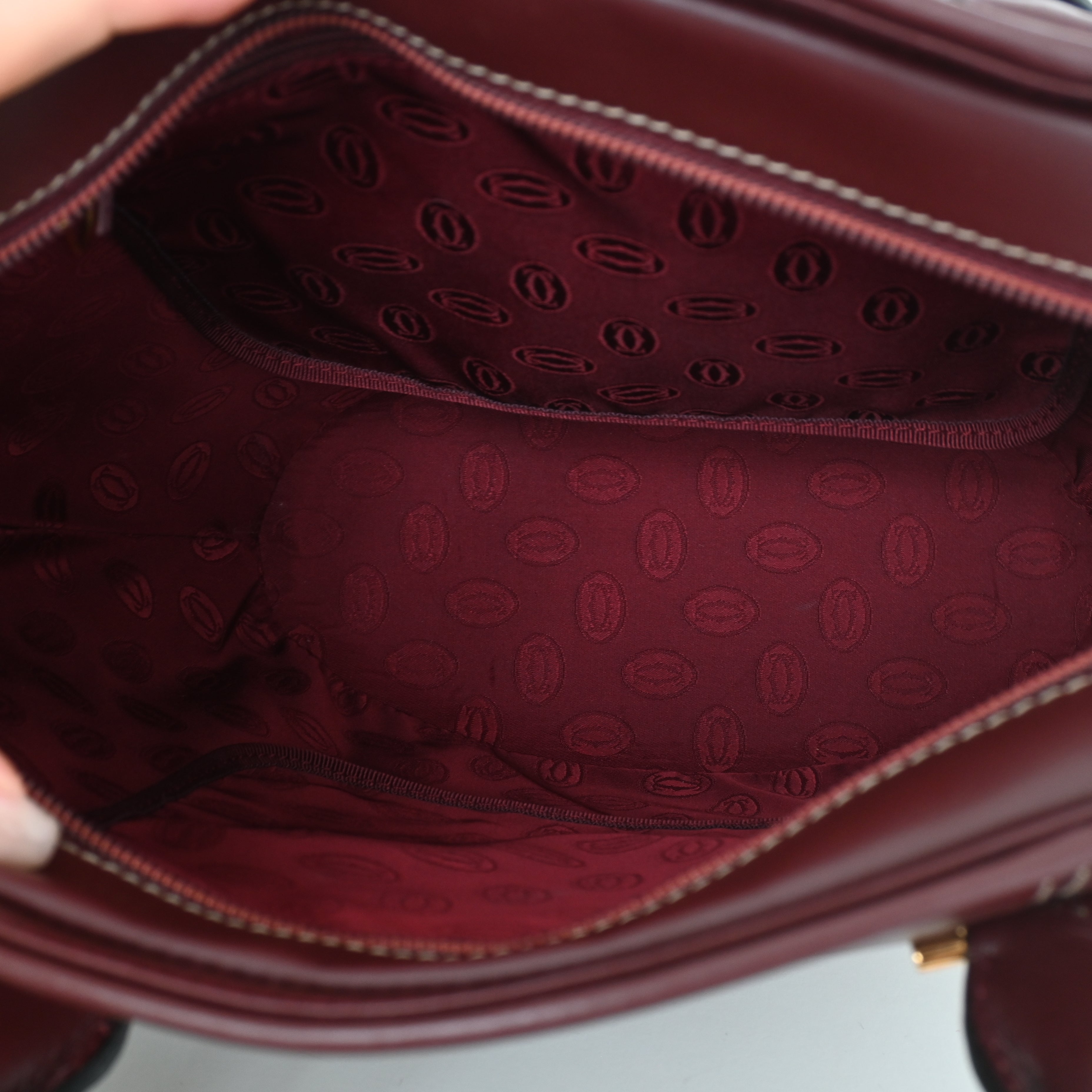 Must de Cartier Burgundy Tote