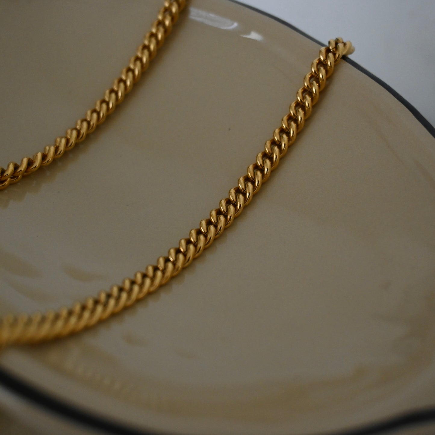 Christian Dior Textured Chain Necklace