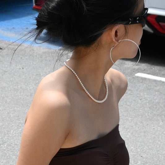 Tasaki Akoya Pearl Necklace 18K YG