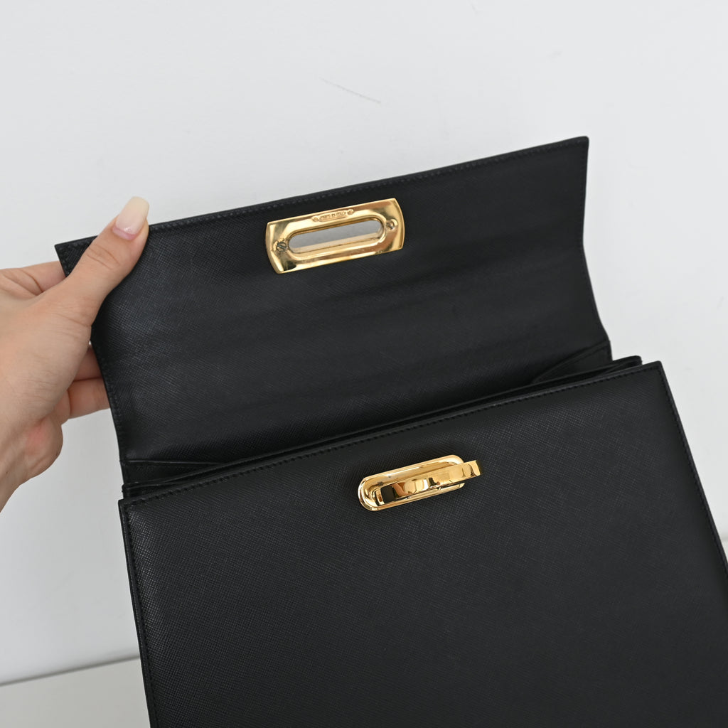 Salvatore Ferragamo Gancini Medium Kelly