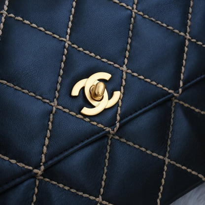 Chanel Wild Stitch Flap Chain Bag