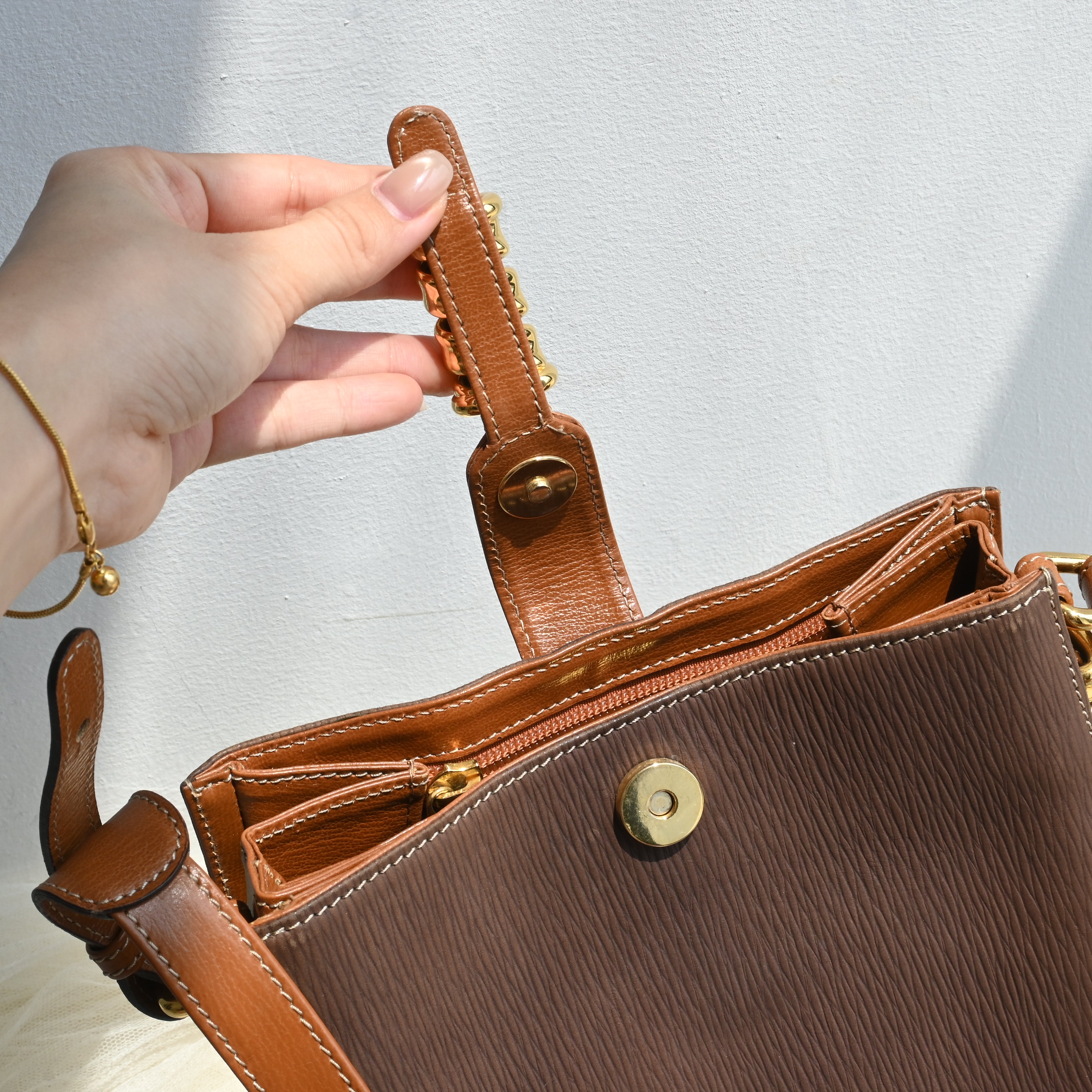 Loewe Velasquez Twist Crossbody Bag - Leluxe Vintage Sdn. Bhd.