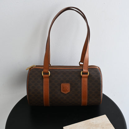 Celine Macadam Barrel-Shaped Bag