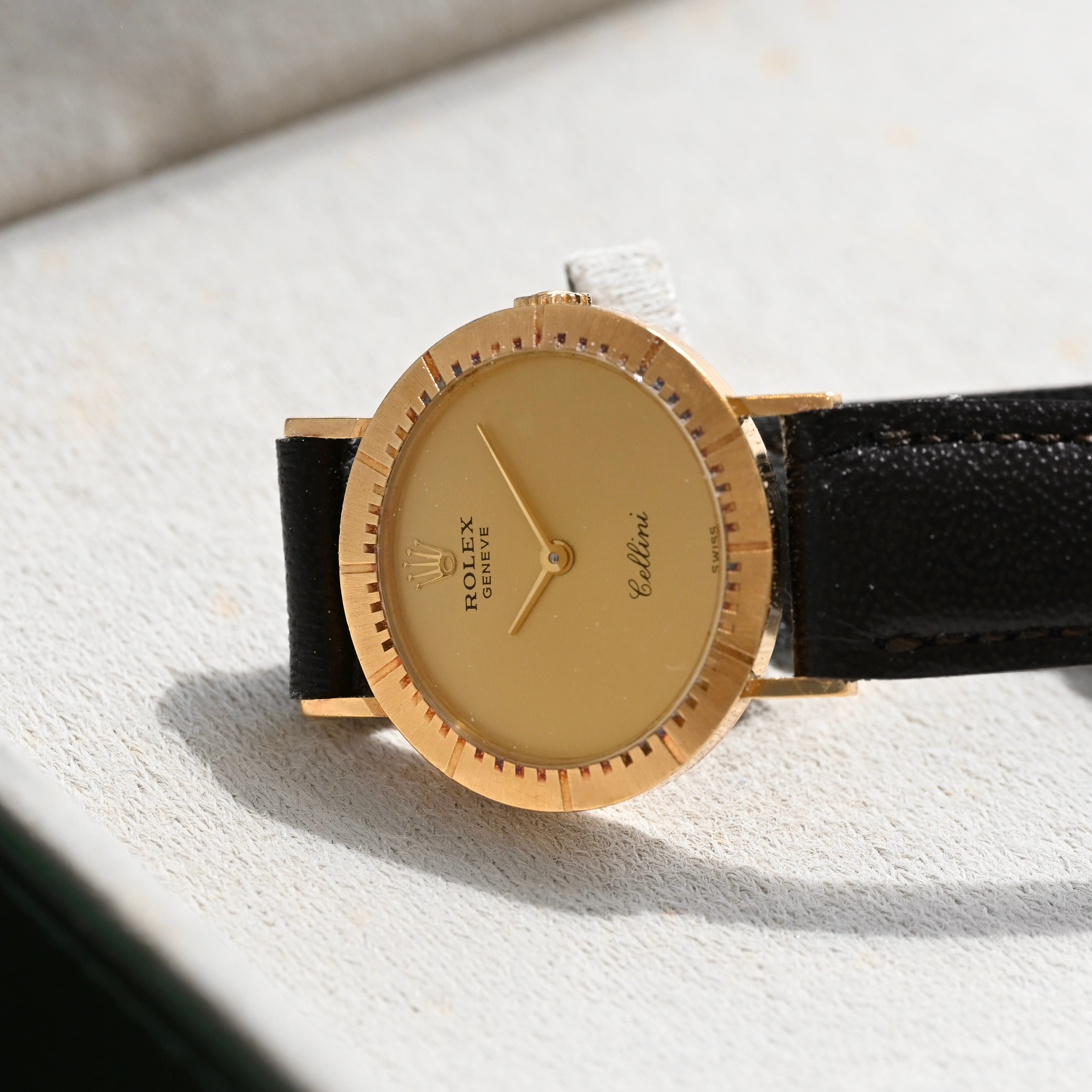 Rolex Cellini 4081 18K Yellow Gold - Leluxe Vintage Sdn. Bhd.
