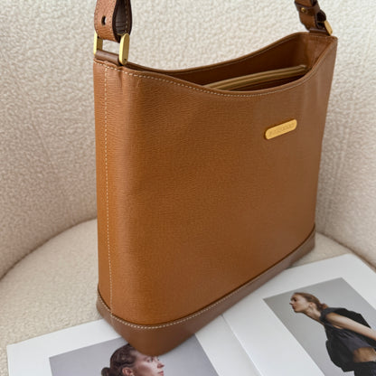 Burberry Brown Shoulder Tote Bag