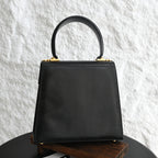 Salvatore Ferragamo Gancini Kelly Small in Embossed Lizard Leather - Leluxe Vintage Sdn. Bhd.