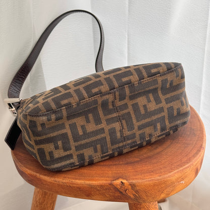 Fendi Mini Baguette in Zucca Monogram