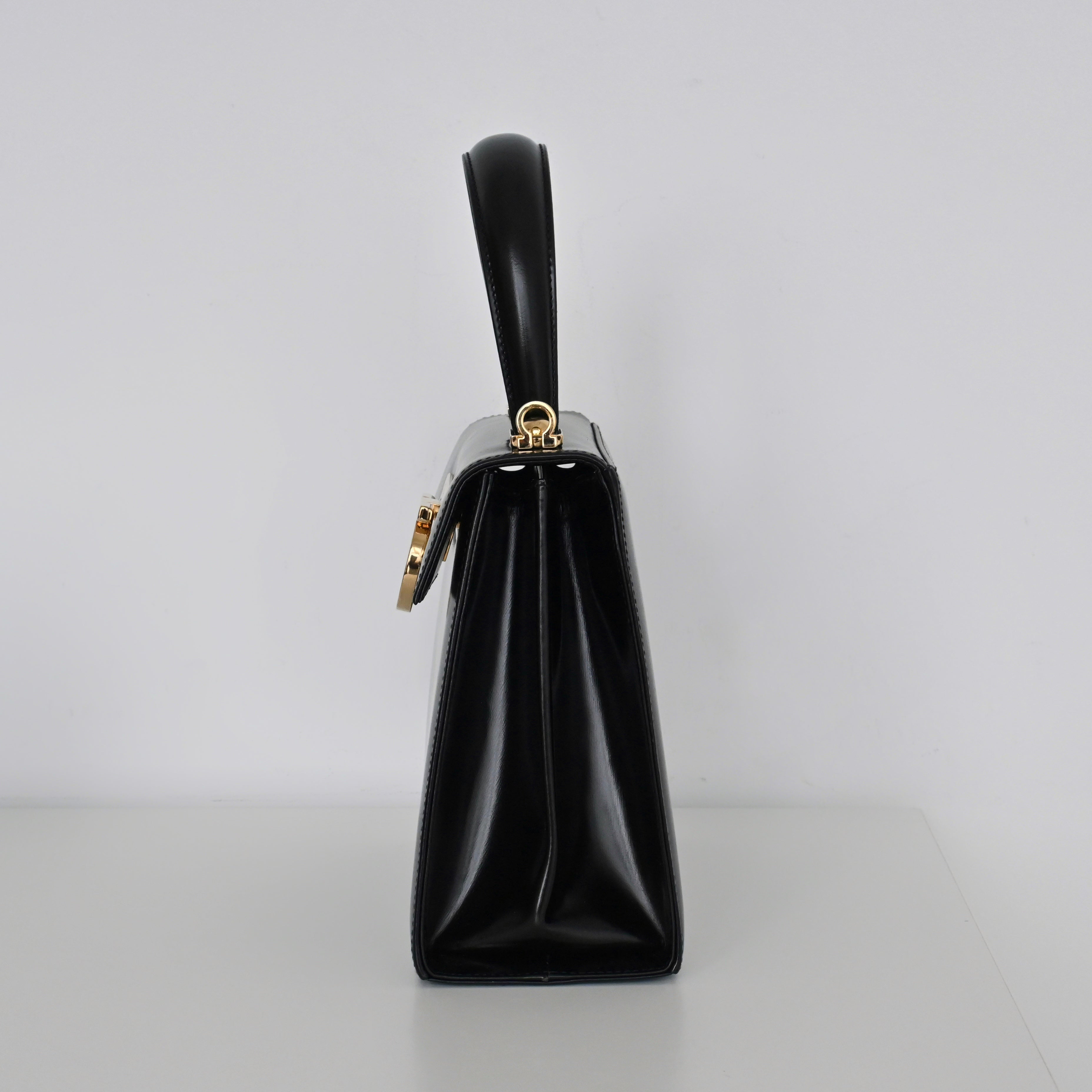 Salvatore Ferragamo Small Gancini Kelly - Leluxe Vintage Sdn. Bhd.