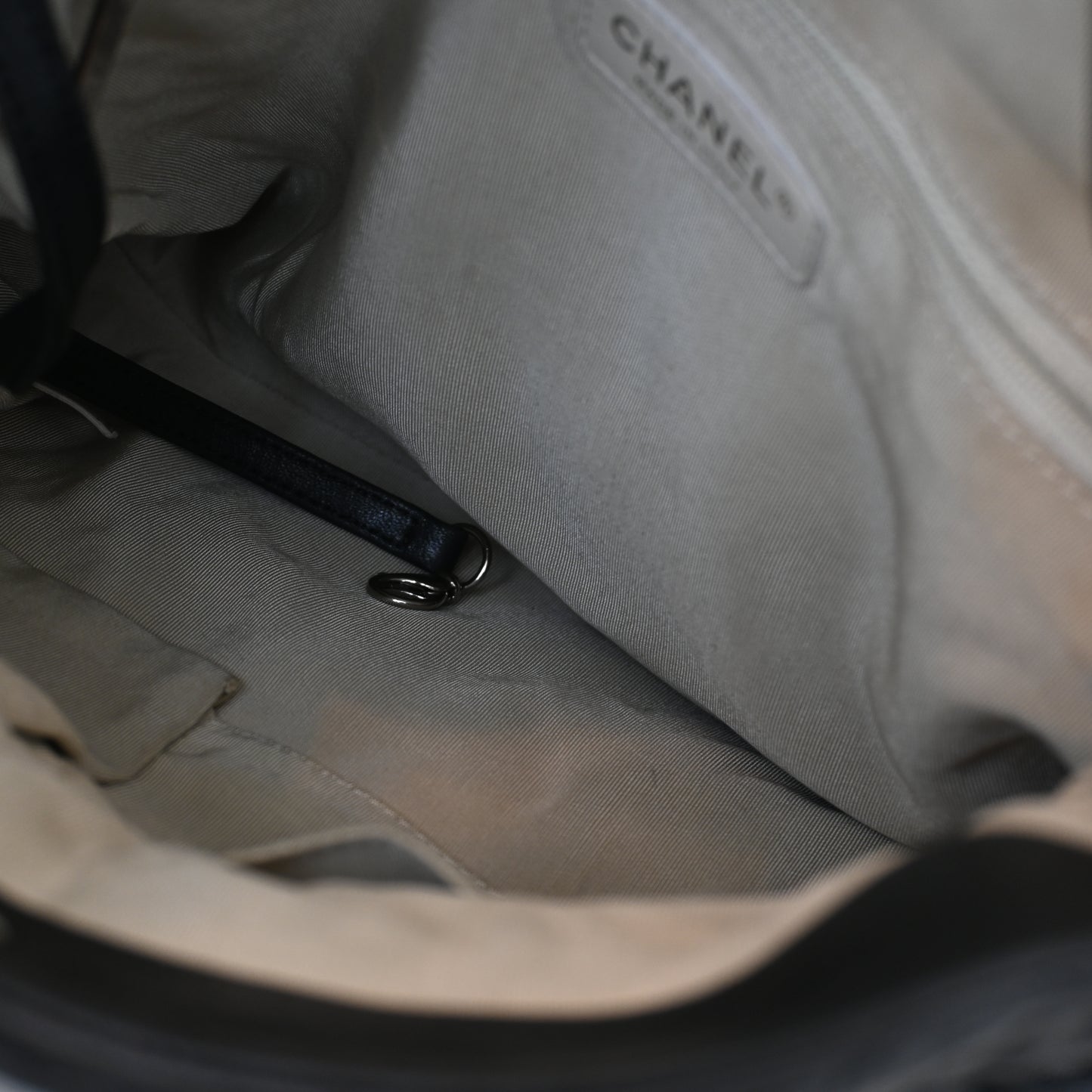 Chanel Chain Around Aged Calfksin Hobo SHW