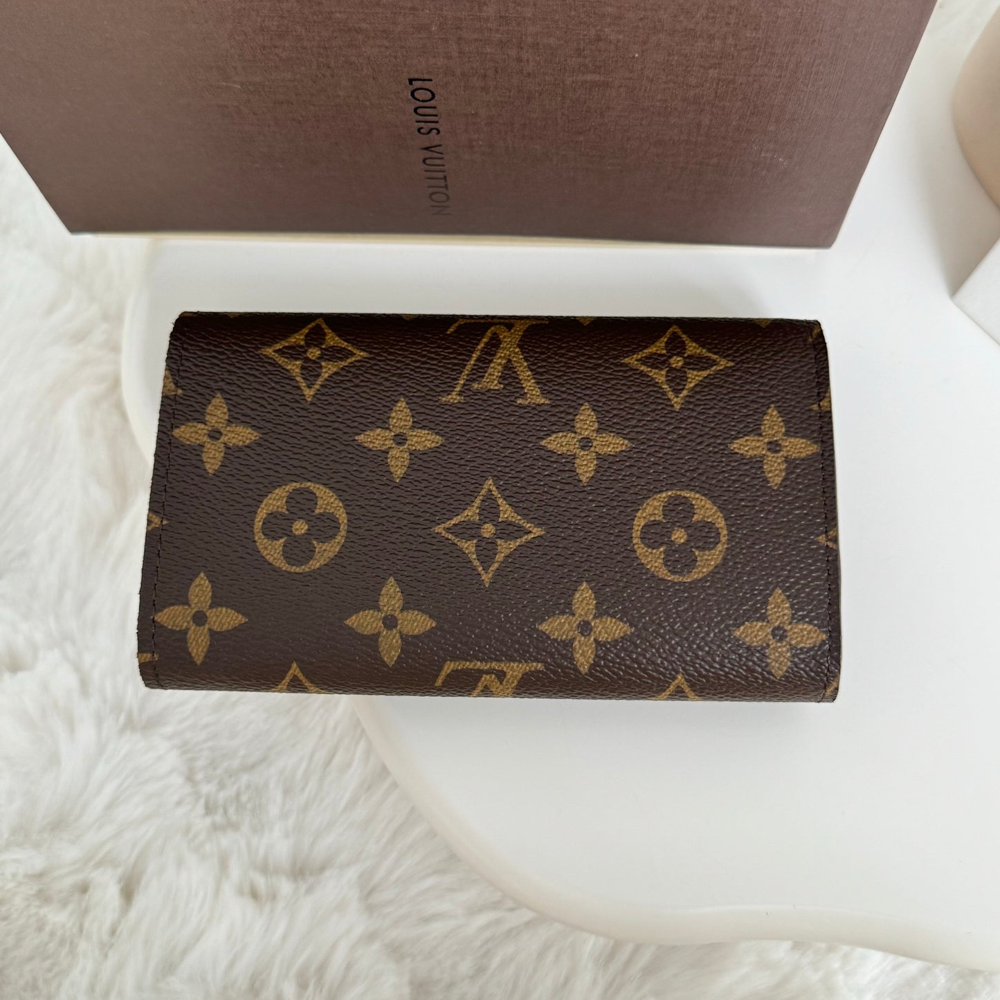 Louis Vuitton Porte Monnaie Billets Tresor Wallet Monogram