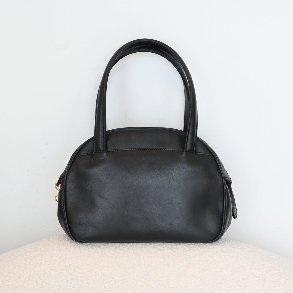 Christian Dior Bowling Bag with Dior Charm