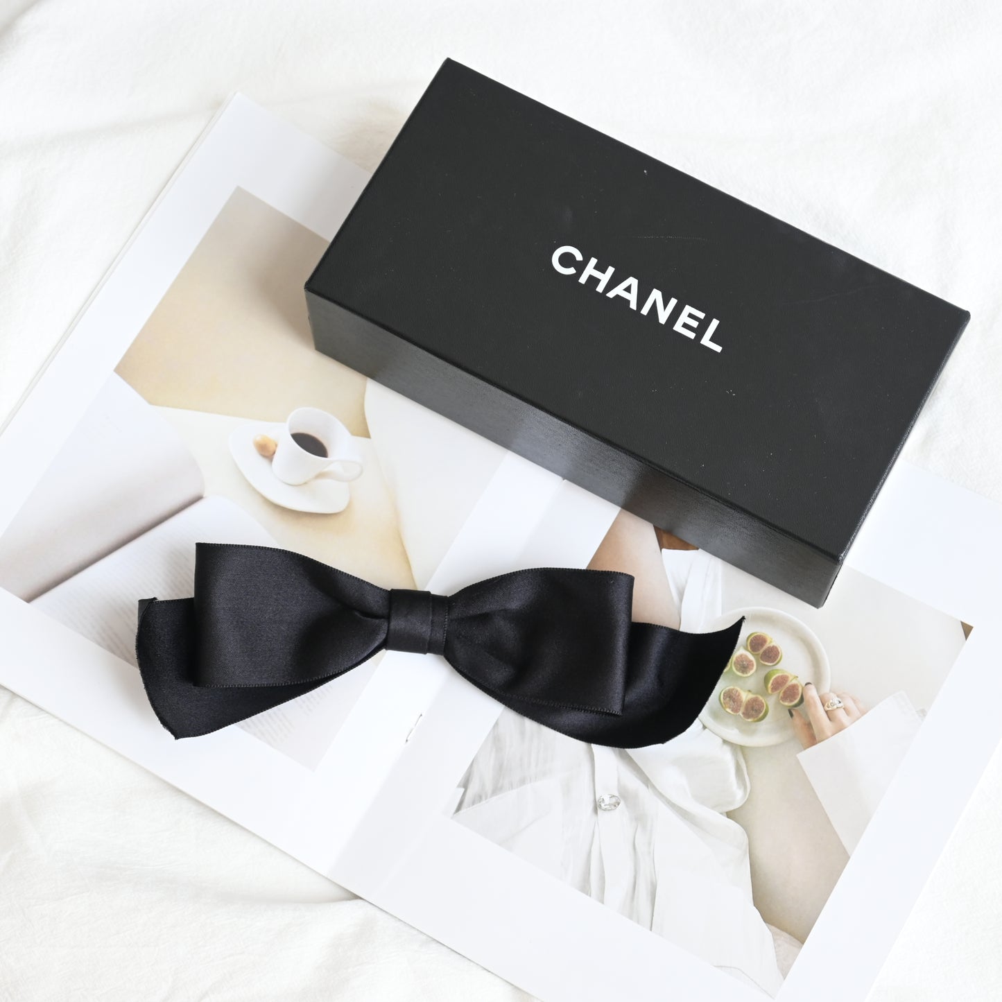 Chanel Silk Ribbon Brooch