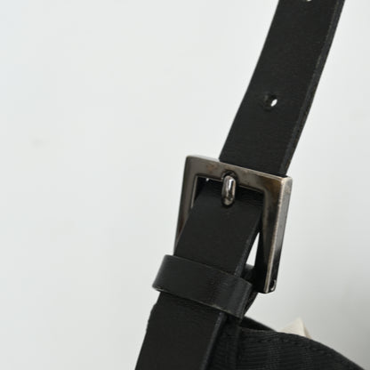 Fendi Zucca Black Canvas Shoulder Bag