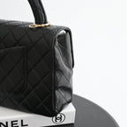 Chanel Top Handle Kelly Parent Flap Bag - Leluxe Vintage Sdn. Bhd.