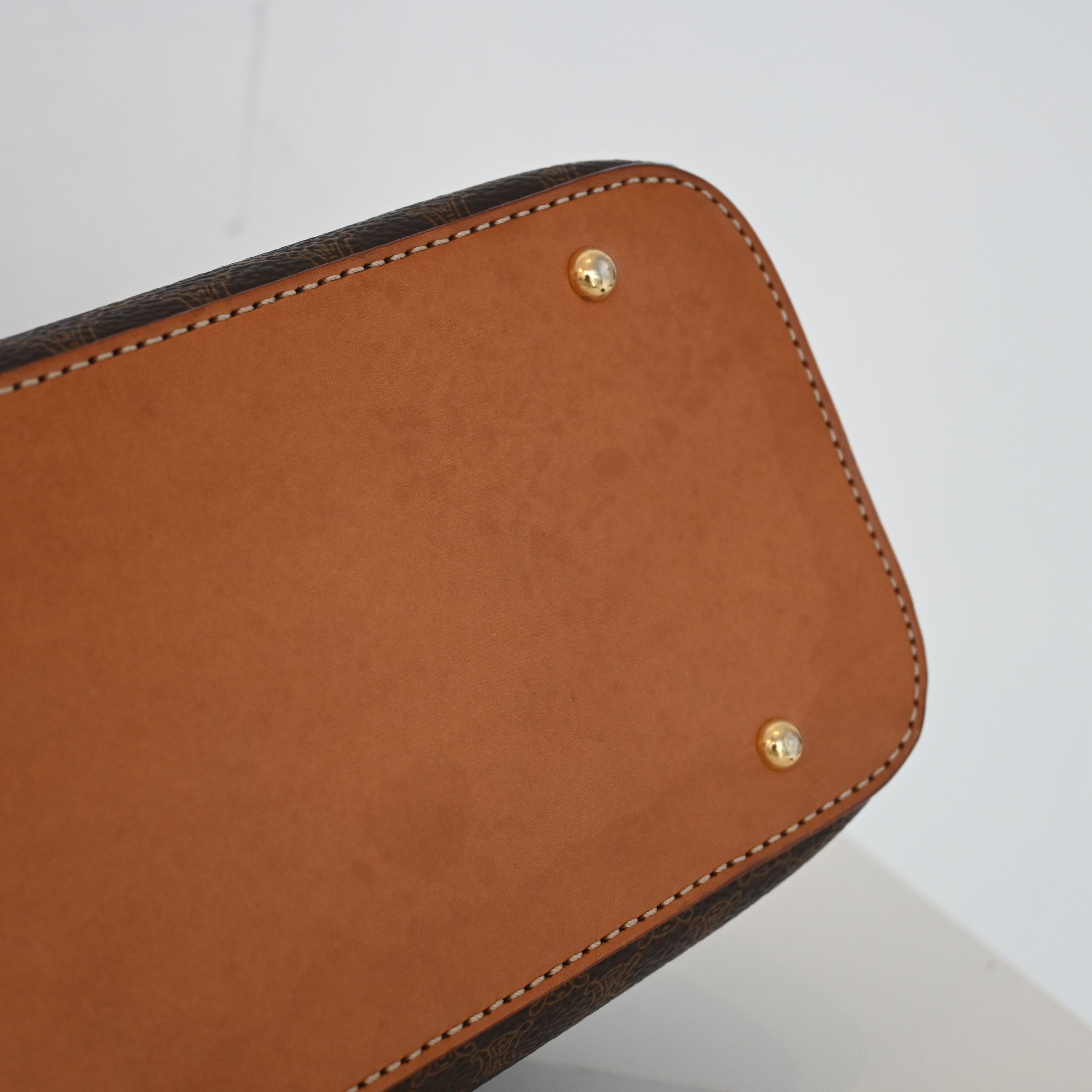 Celine Macadam Triomphe Dome Handbag - Leluxe Vintage Sdn. Bhd.