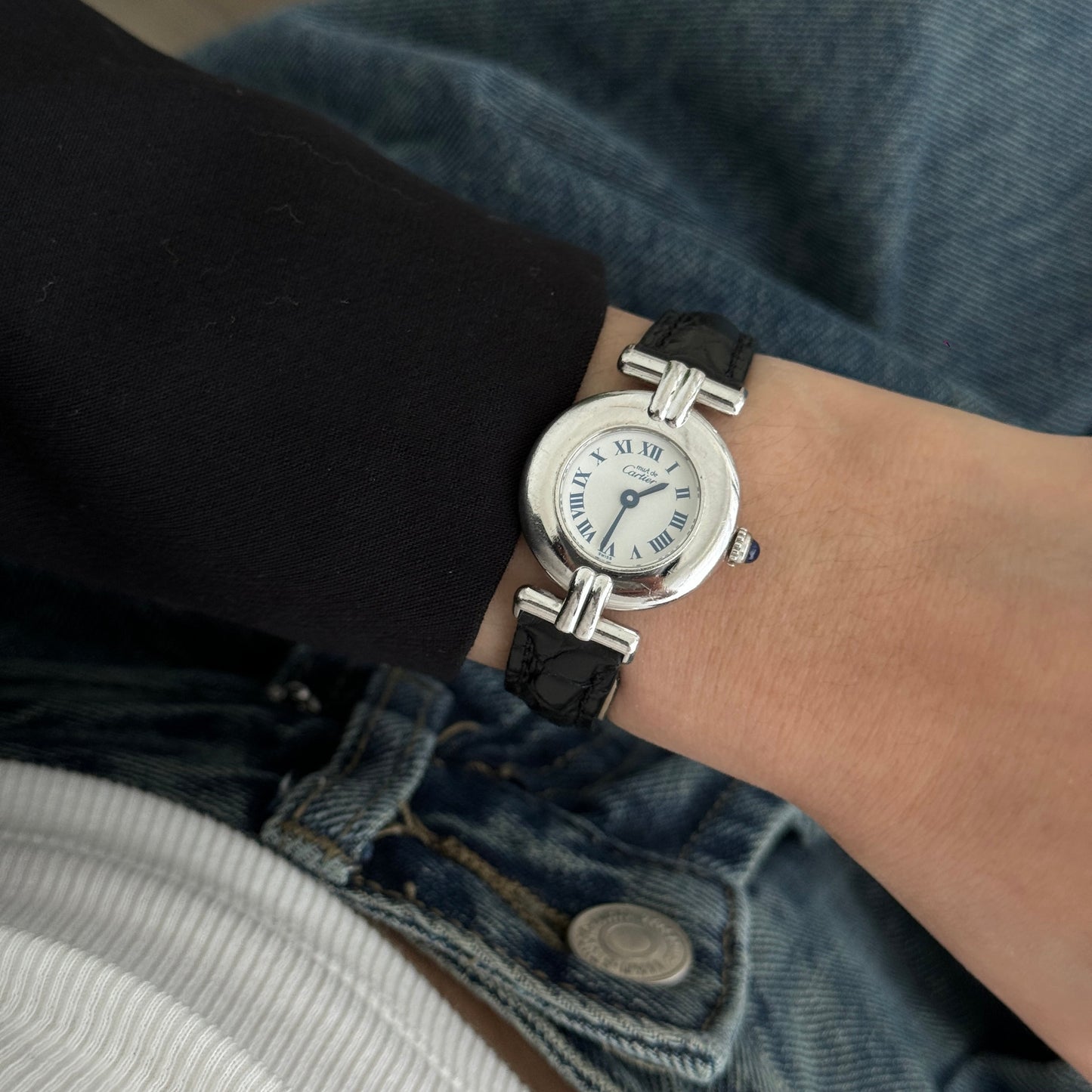 Cartier Must de Colisee Silver - Leluxe Vintage Sdn. Bhd.
