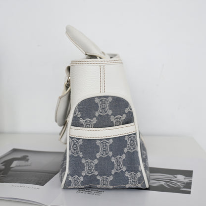 Celine Macadam Denim Boogie Tote
