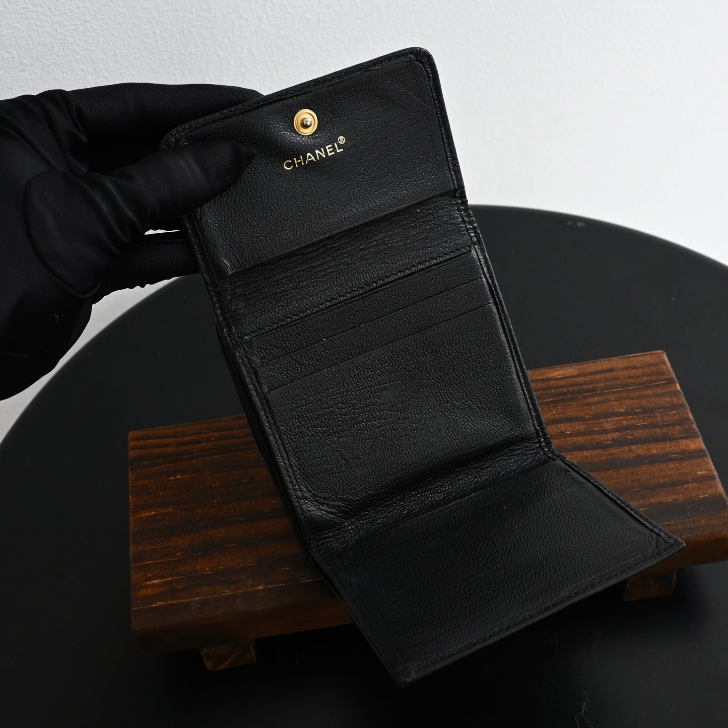 Chanel CC Trifold Wallet