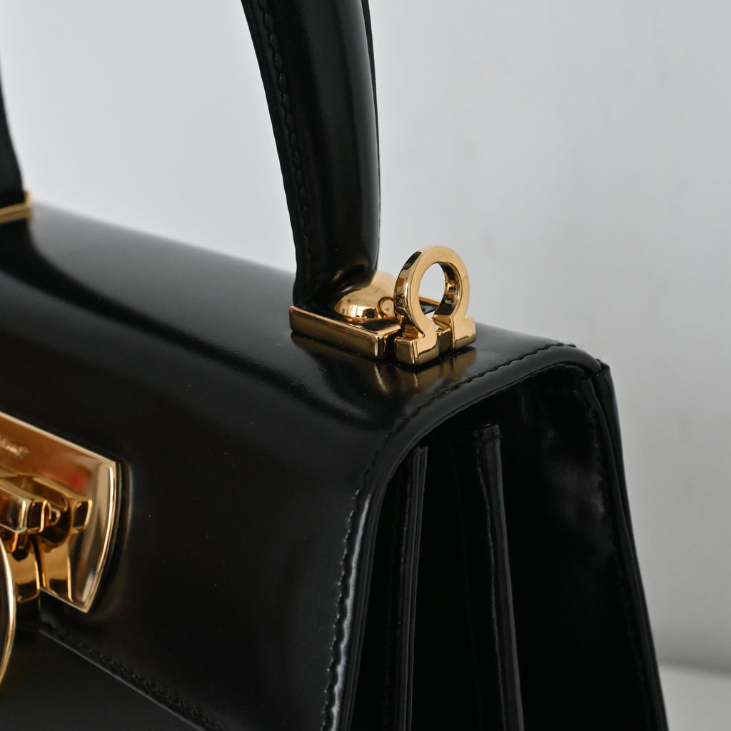 Salvatore Ferragamo Small Gancini Kelly - Leluxe Vintage Sdn. Bhd.