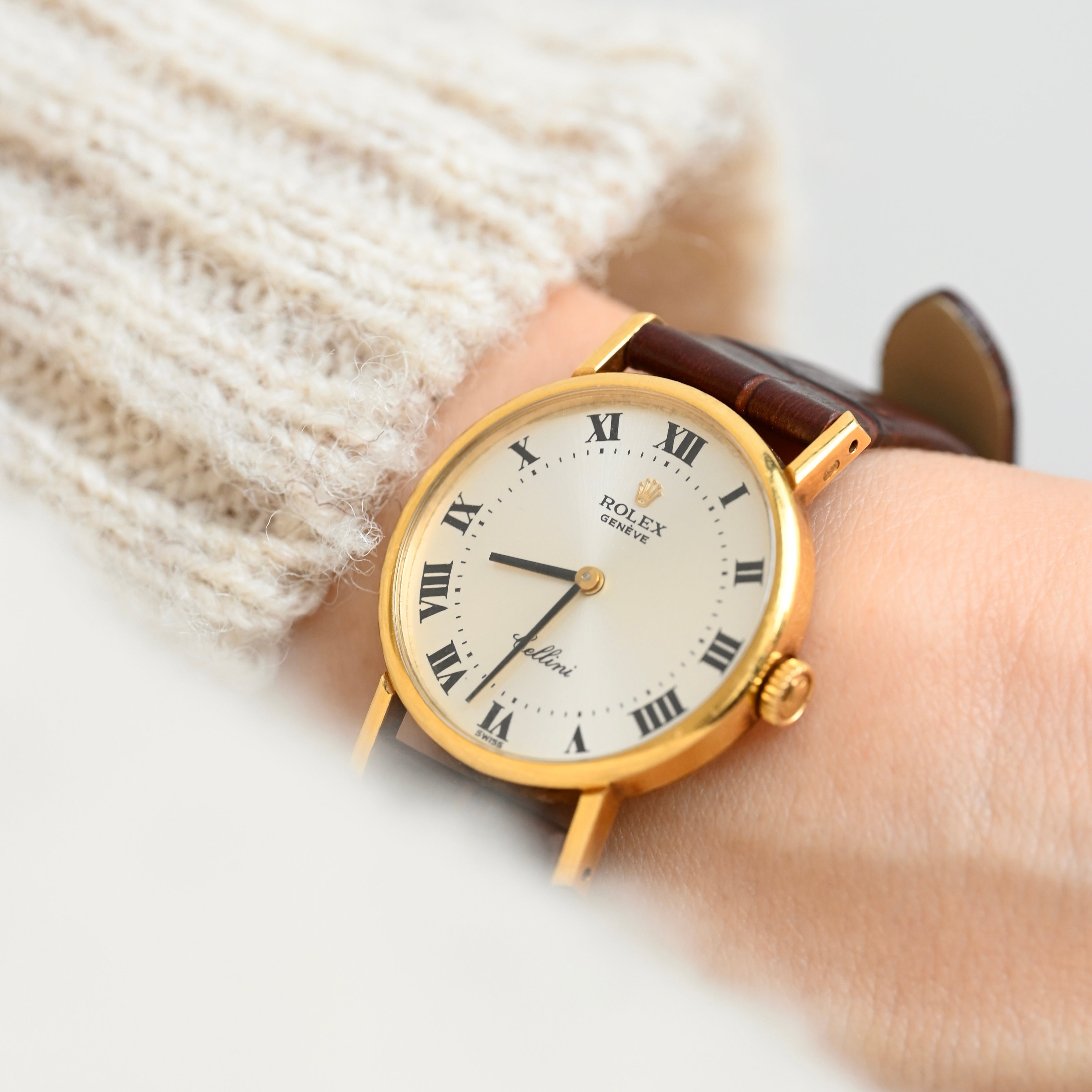 Rolex Cellini 5109 Yellow Gold 18K - Leluxe Vintage Sdn. Bhd.