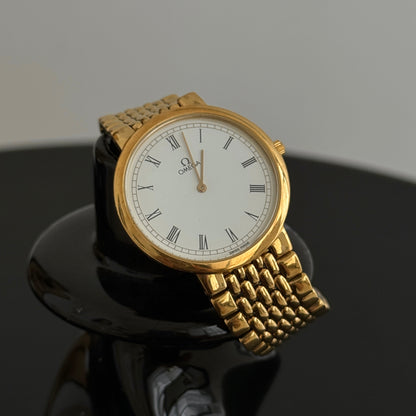 Omega De Ville Gold Chain