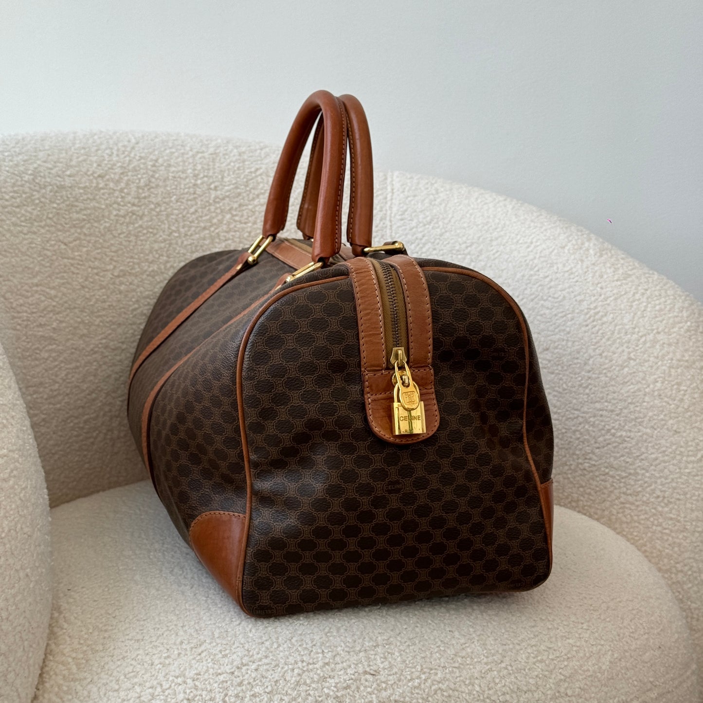 Celine Vintage Duffle Bag 45