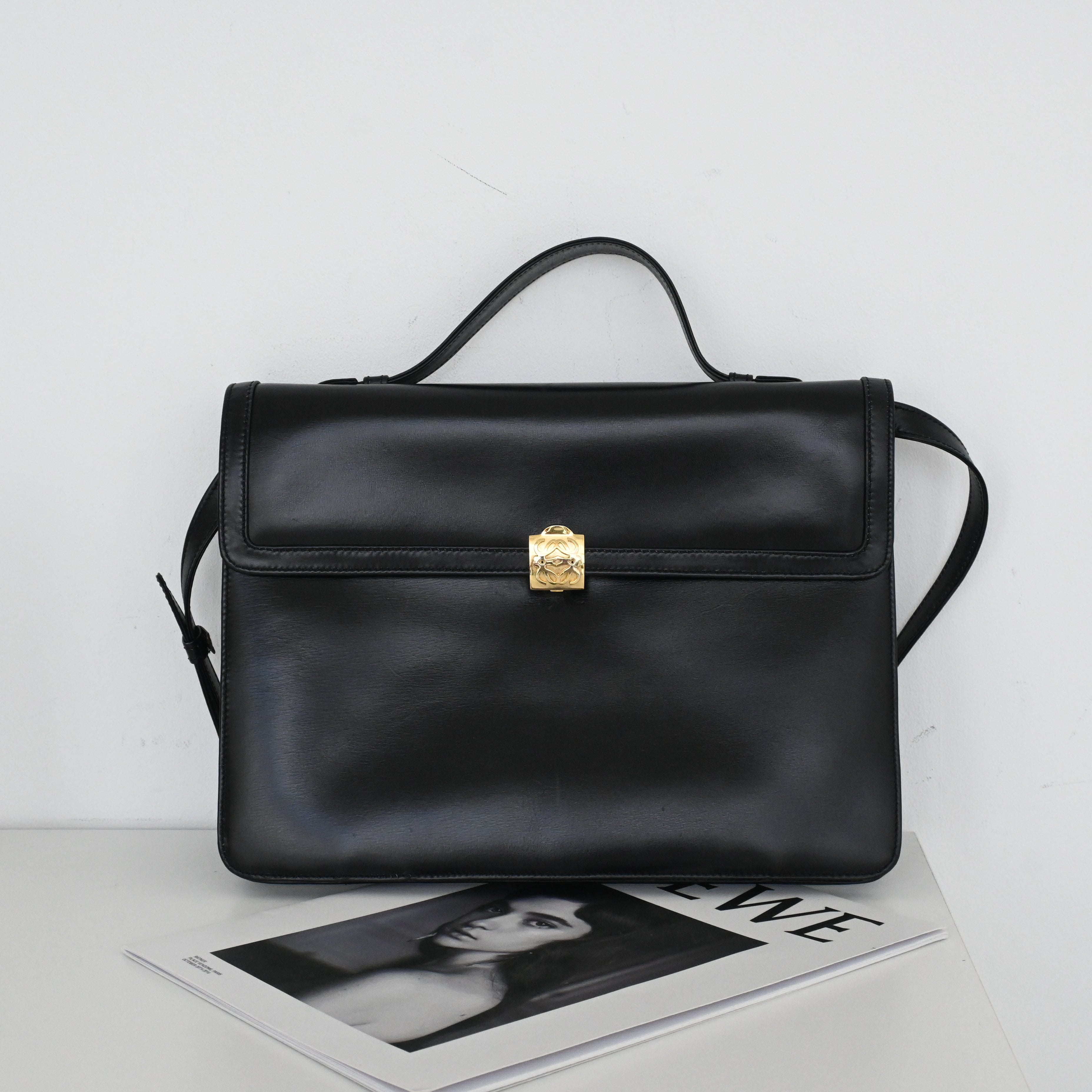 Loewe Anagram Document Bag - Leluxe Vintage Sdn. Bhd.
