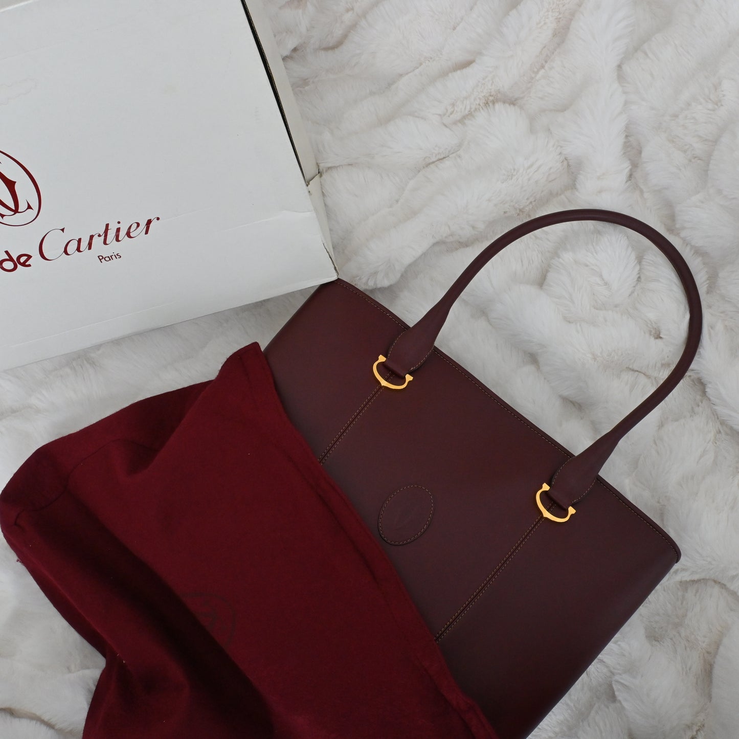 Cartier must de Cartier Tote Bag