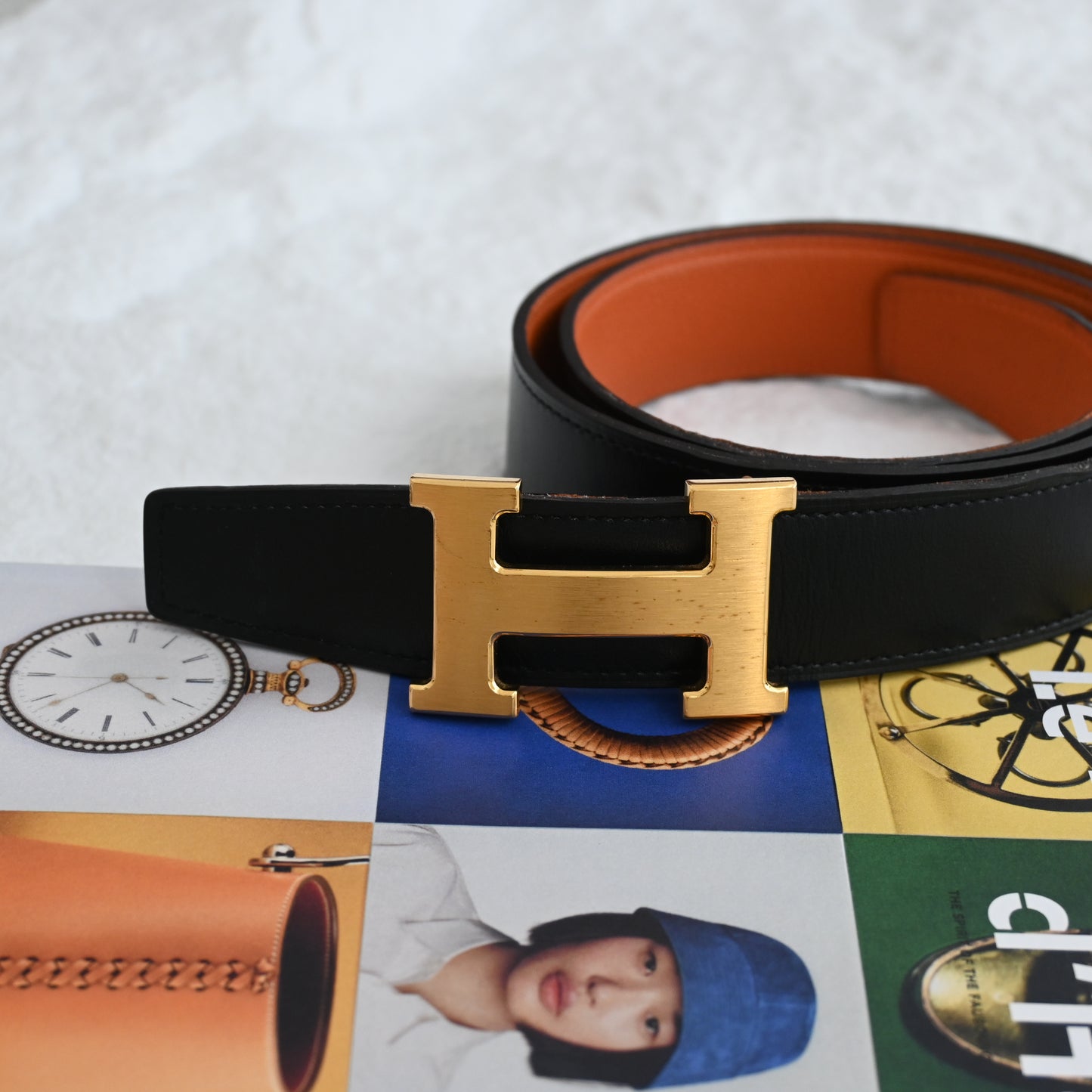 Hermes Constance Reversible Belt H Buckle 32mm