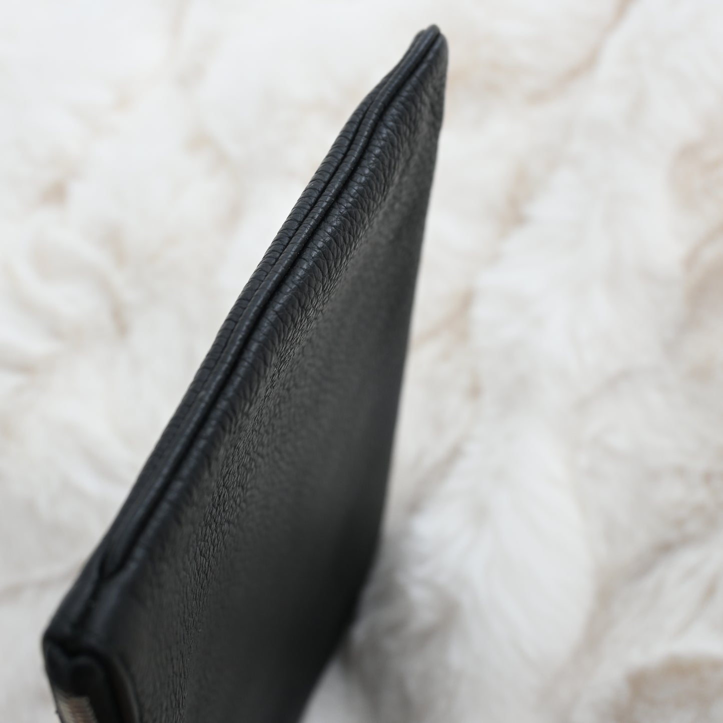 Dior Black Leather Small Pouch - Leluxe Vintage Sdn. Bhd.